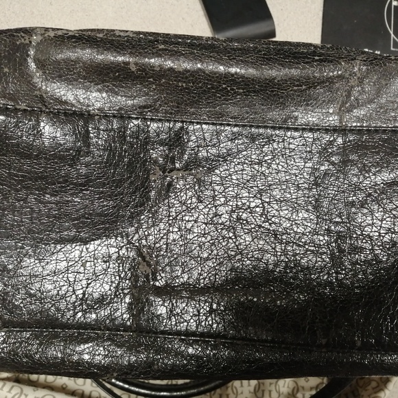 Guess Madelena Black Multi Flap Satchel - Picture 6 of 8